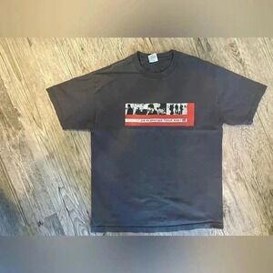 2001 U2 Elevation Tour Tee Men's Large Vintage Faded Black